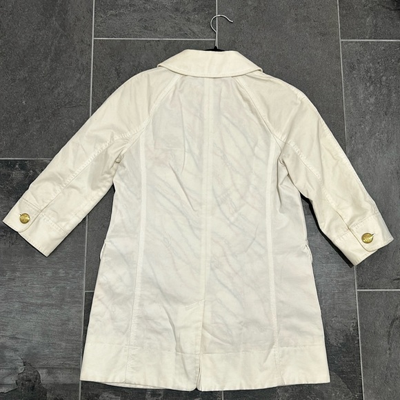 Juicy Couture White long coat with 3/4 sleeves - Picture 2 of 3